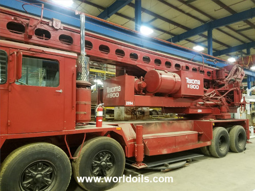Drilling Rig - Reedrill / Texoma 900 Auger - For Sale